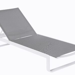 Gultas Ibiza baltas 199x69x30cm Miloo Home