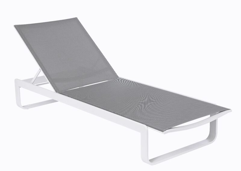 Gultas Ibiza baltas 199x69x30cm Miloo Home