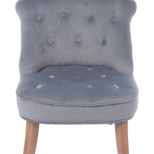 Vaikiška kėdė Principesa pilka 49x48x53cm