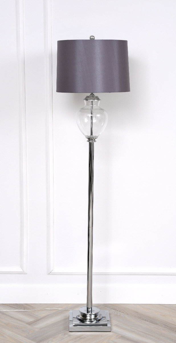 Stovinis šviestuvas „Amphora“ su gaubtu 43x43x170 cm