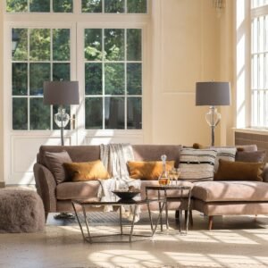 Stovinis šviestuvas „Amphora“ su gaubtu 43x43x170 cm