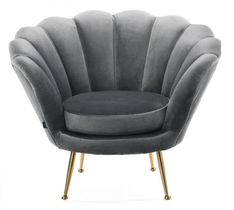 Diva fotelis pilkos spalvos 93x80x78 cm