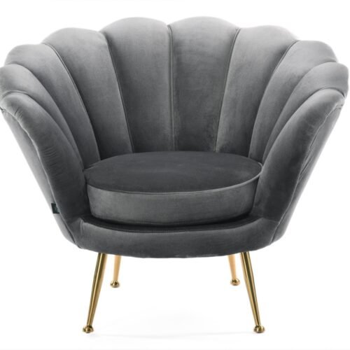 Diva fotelis pilkos spalvos 93x80x78 cm