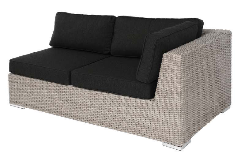 Dvivietė sofa „West“ su vienu porankiu