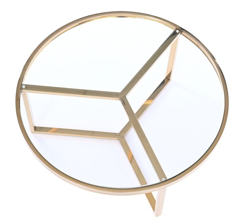 Round coffee table Monroe 90x40 cm