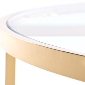 Round coffee table Monroe 90x40 cm
