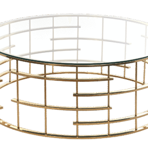 Round coffee table San Francisco 110x42 cm by Miloo Home