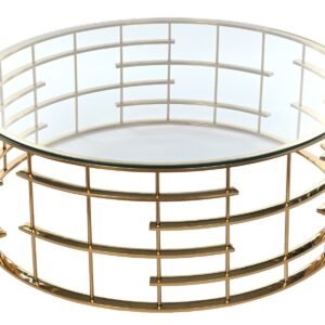 Round coffee table San Francisco 110x42 cm by Miloo Home