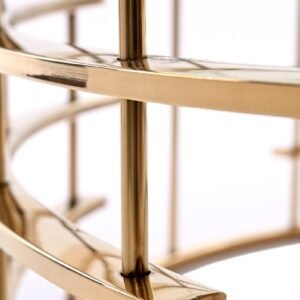 Round coffee table San Francisco 110x42 cm by Miloo Home