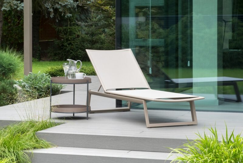 Andalucia rudos spalvos sodo gultas 202x65x33 cm, gamintojas Miloo Home