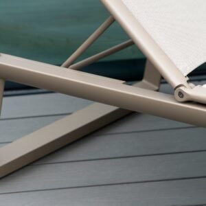 Andalucia rudos spalvos sodo gultas 202x65x33 cm, gamintojas Miloo Home