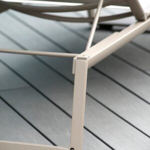 Andalucia rudos spalvos sodo gultas 202x65x33 cm, gamintojas Miloo Home