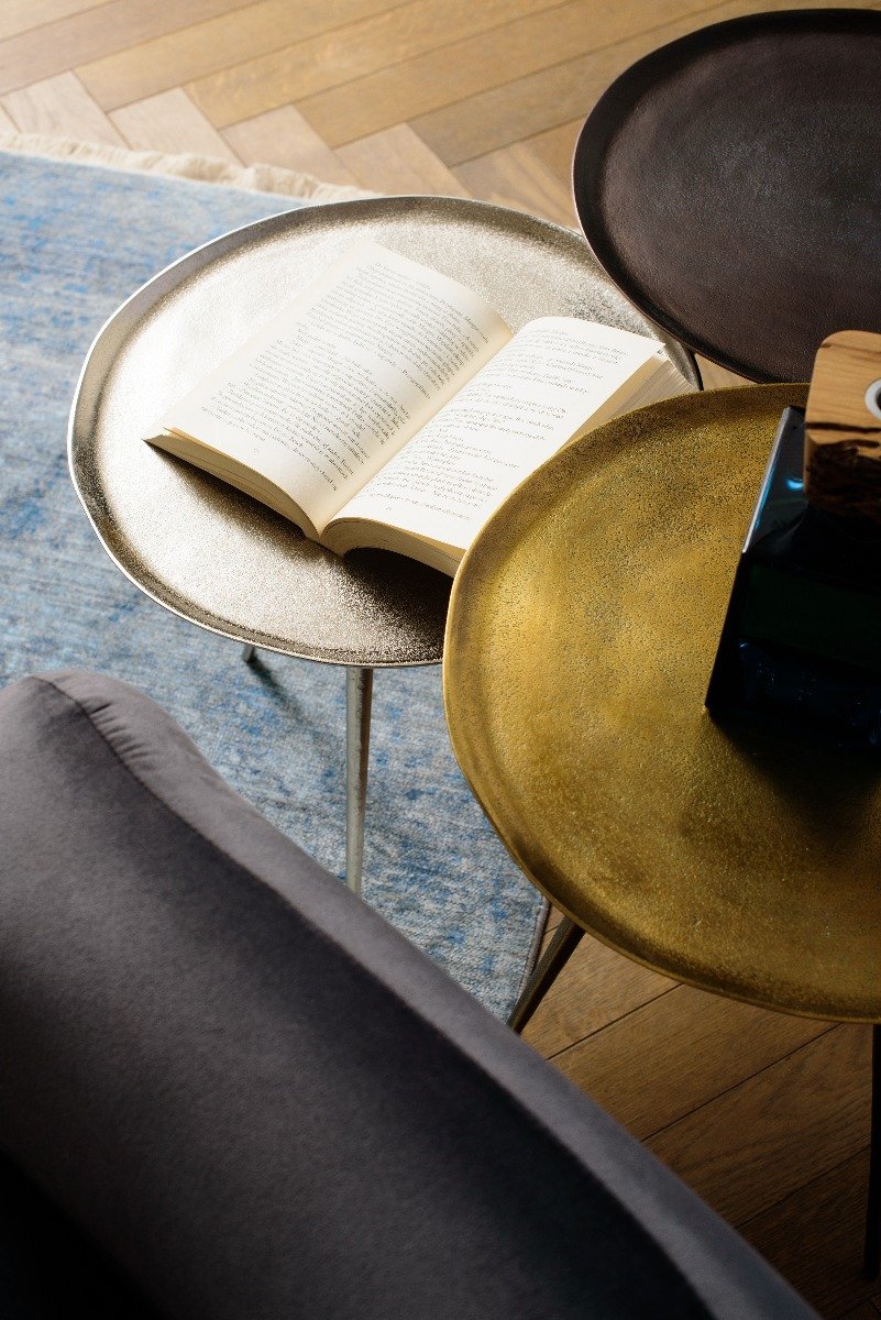 Šoninis stalas Rundo M 46x46x41 cm