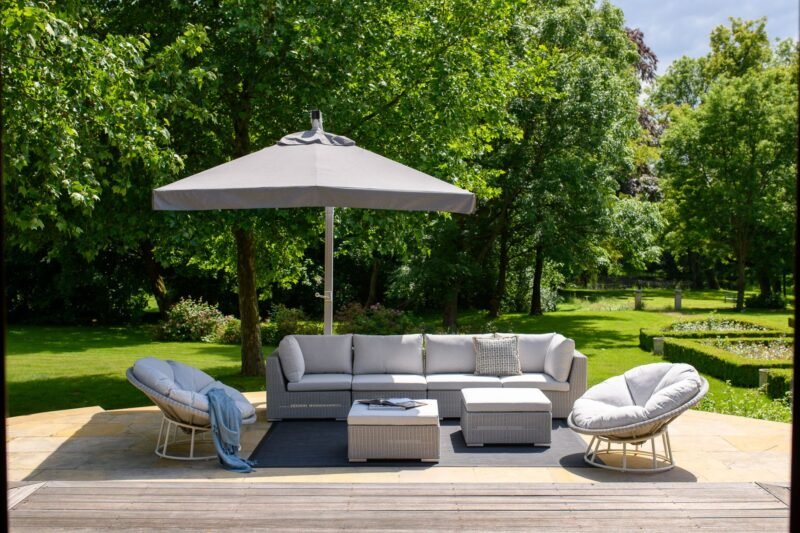 Footrest with Air cushion 75x75x30cm