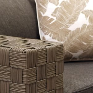 Elson cushion 45x45cm brown